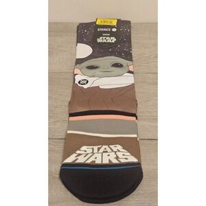 Stance Star Wars Grogu The Child Crew Socks Mens Large A555D23GRO Mid Cushion